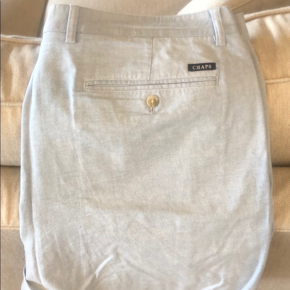 Chaps chambray golf shorts. Size 40